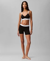 Calvin Klein Women's Modern Cotton Lightly Lined Bralette QF7059