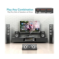 Pyle 4-Channel High Power Stereo Speaker Selector - PSS4