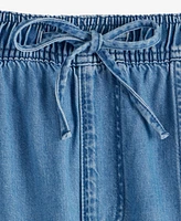 On 34th Women's Pull-On Utility Wide-Leg Jeans, Exclusively at Macy's
