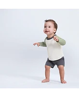 Gerber Baby Boys 3-Pack Pull-On Knit Shorts, Gray & Black, 18 Months