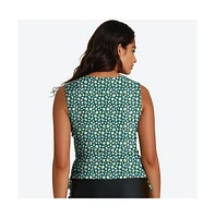 Calypsa Women's Closed Back Maya Swim Top