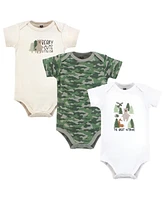 Hudson Baby Boys Cotton Bodysuits, The Great Outdoors, 9-12 Months