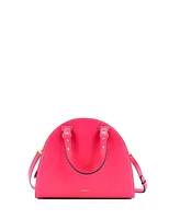 Pre-Owned Versace Medium Tribute Medallion Bowling Bag Leather