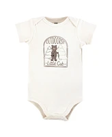 Hudson Baby Boys Cotton Bodysuits, Outdoorsy Cub, Preemie