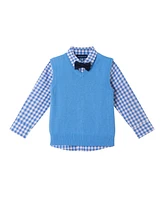 Andy & Evan Toddler Boys Toddler/Child Long Sleeve Buttondown Pant Set