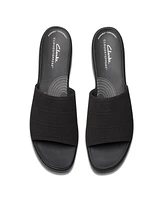 Clarks Cloudsteppers Women's Drift Twist Slip-On Flat Sandals