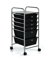 6 Drawers Rolling Storage Cart Organizer