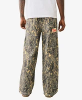 True Religion Men's Big T Buddha Camo Sweatpants