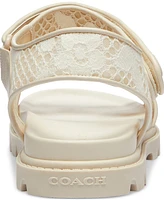 Coach Women's Brynn Lace Sandals