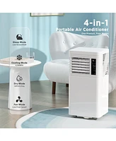 Zafro 10,000 Btu Portable Air Conditioners, with Remote Control, 3 Modes Portable Ac, 2 Wind Speed, Led Display