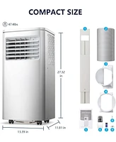 Zafro 10,000 Btu Portable Air Conditioners, Air Conditioner for Room Up to 450 Sq.Ft, 3-in-1 Portable Ac Unit Cool & Dehumidifier & Fan Modes with Rem