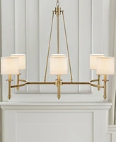Hampton Hill 39.25" Elegenza 6-light Iron Chandelier
