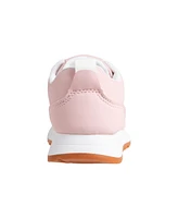 Bebe Toddler Girls Lace Charms Metallic Logo Shoe