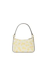 Kate Spade New York Hudson Spring Pansies Small Crossbody Bag