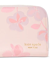 kate spade new york Devin Springs Pansies Zip Around Continental Wallet