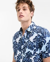 Original Penguin Men's Tropical Linen Shirt