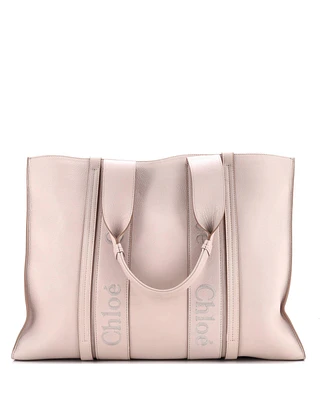 Pre-Owned Chloe Woody Tote Leather