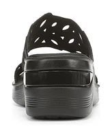 LifeStride Women's Delight Washable Slide Wedge Sandals