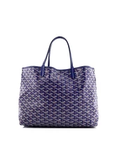 Pre-Owned Goyard Pm Saint Louis Tote Coated Canvas