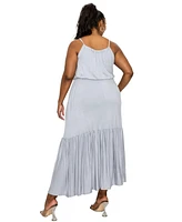 L I V D Plus Ameli Pocket Cami Maxi Dress