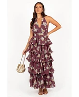 Petal and Pup Women's Kendall Maxi Halterneck Dress