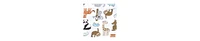 Hudson Baby Boys Cotton Sleeveless Wearable Sleeping Bag, Sack, Blanket, Zoo Animals