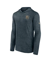 Fanatics Men's Gray Vegas Golden Knights Authentic Pro Rink Camo Pullover Hoodie