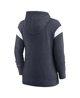 Nike Women's Navy/White Chicago Bears Monaco Lightweight Full-Zip Hoodie