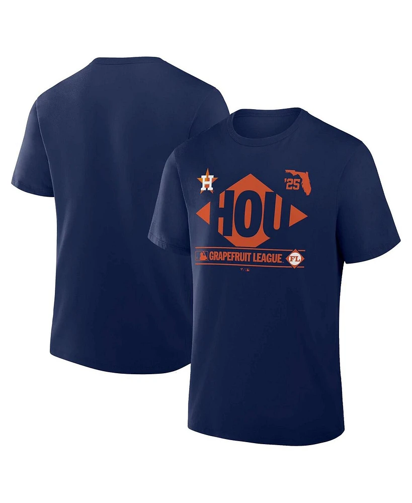 Fanatics Men's Navy Houston Astros 2025 Spring Training Grapefruit League True Icon T-Shirt