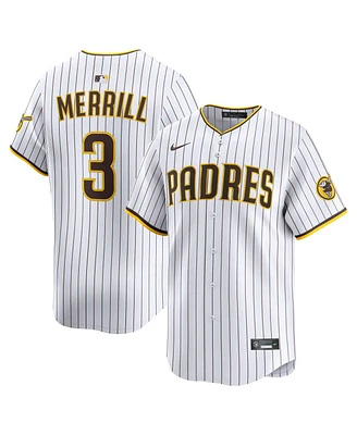Nike Men's Jackson Merrill White San Diego Padres Alternate Limited Player Jersey