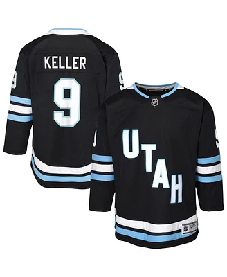 Outerstuff Big Boys and Girls Clayton Keller Black Utah Hockey Club Home Premier Player Jersey