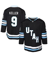 Outerstuff Big Boys and Girls Clayton Keller Black Utah Hockey Club Home Premier Player Jersey