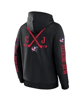 Fanatics Men's Black Columbus Blue Jackets Big City Legacy Fleece Pullover Hoodie