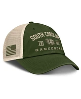 Fanatics Men's Olive South Carolina Gamecocks Oht Military Appreciation Frontier Trucker Adjustable Hat