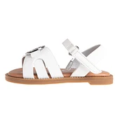 Bebe Toddler Girls Medallion with Embossed Sandal