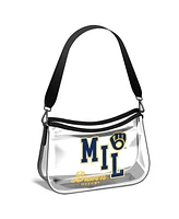 Wear by Erin Andrews Milwaukee Brewers Clear Stadium Mini Purse