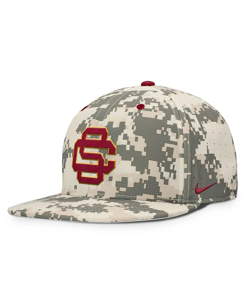 Nike Men's Digital Camo Usc Trojans 2025 Dugout True Performance Fitted Hat