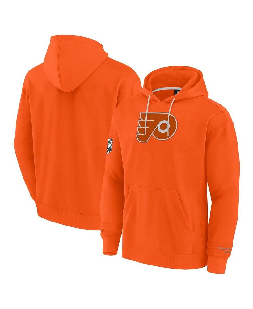 Fanatics Men's Orange Philadelphia Flyers Elements Pace Pullover Hoodie