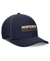 Nike Men's Navy West Virginia Mountaineers Rise Adjustable Hat