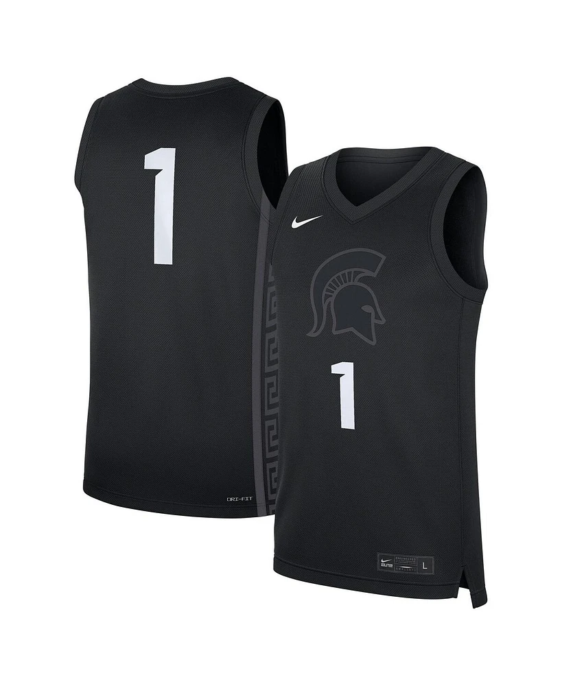 Nike Men's Black Michigan State Spartans Alternate Replica Jersey