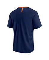 Fanatics Men's Navy Denver Broncos Defender Fade Slant T-Shirt