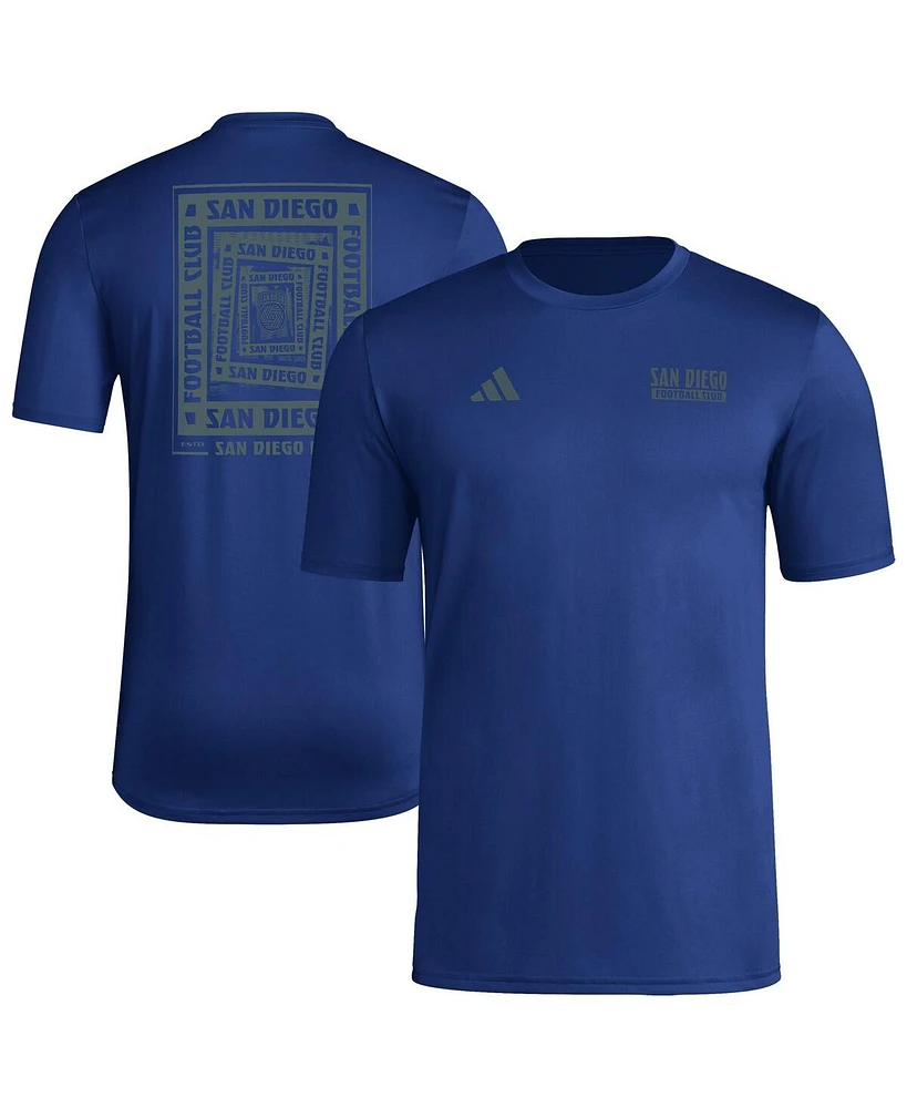 Adidas Men's Navy San Diego Fc Local Wrap T-Shirt