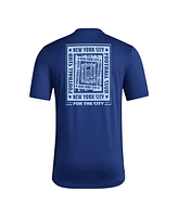 Adidas Men's Navy New York City Fc Local Wrap T-Shirt