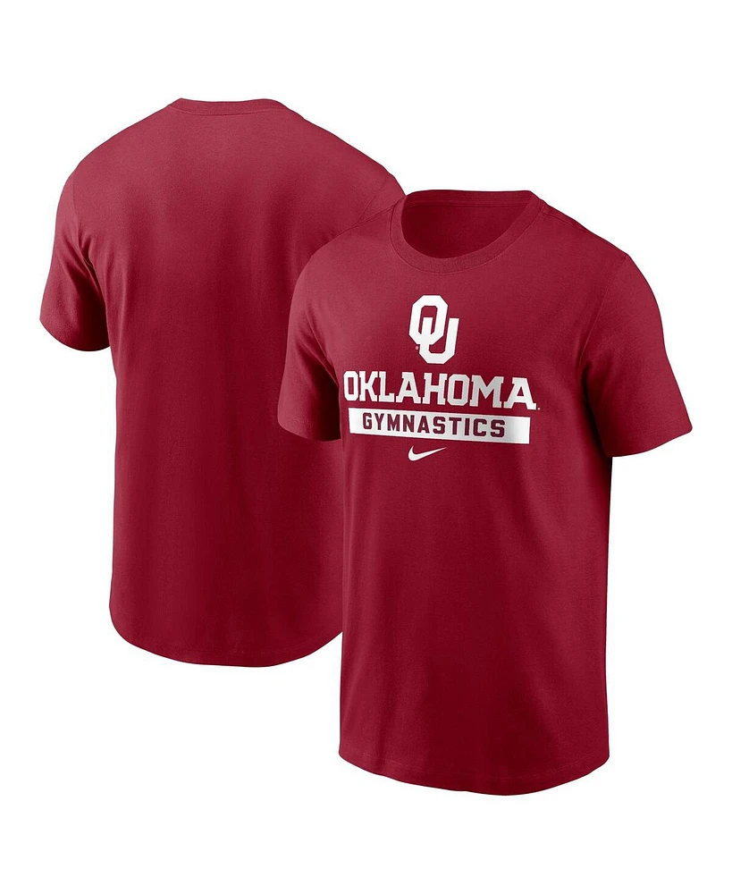 Nike Men's Crimson Oklahoma Sooners Gymnastics T-Shirt