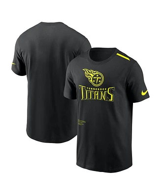Nike Men's Black Tennessee Titans Volt Performance T-Shirt