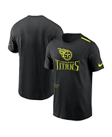 Nike Men's Black Tennessee Titans Volt Performance T-Shirt