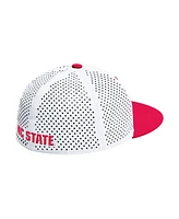 Adidas Men's White Nc State Wolfpack On-Field Fitted Baseball Hat