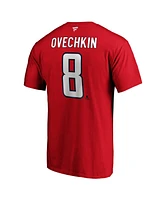 Lids Men's Fanatics Alexander Ovechkin Washington Capitals Team Authentic Stack T-Shirt