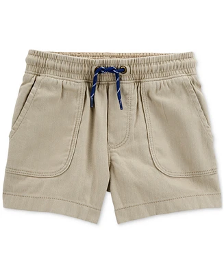 Carter's Toddler Boys Cotton Twill Pull-On Shorts
