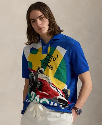 Polo Ralph Lauren Men's Classic-Fit Mesh Graphic Shirt